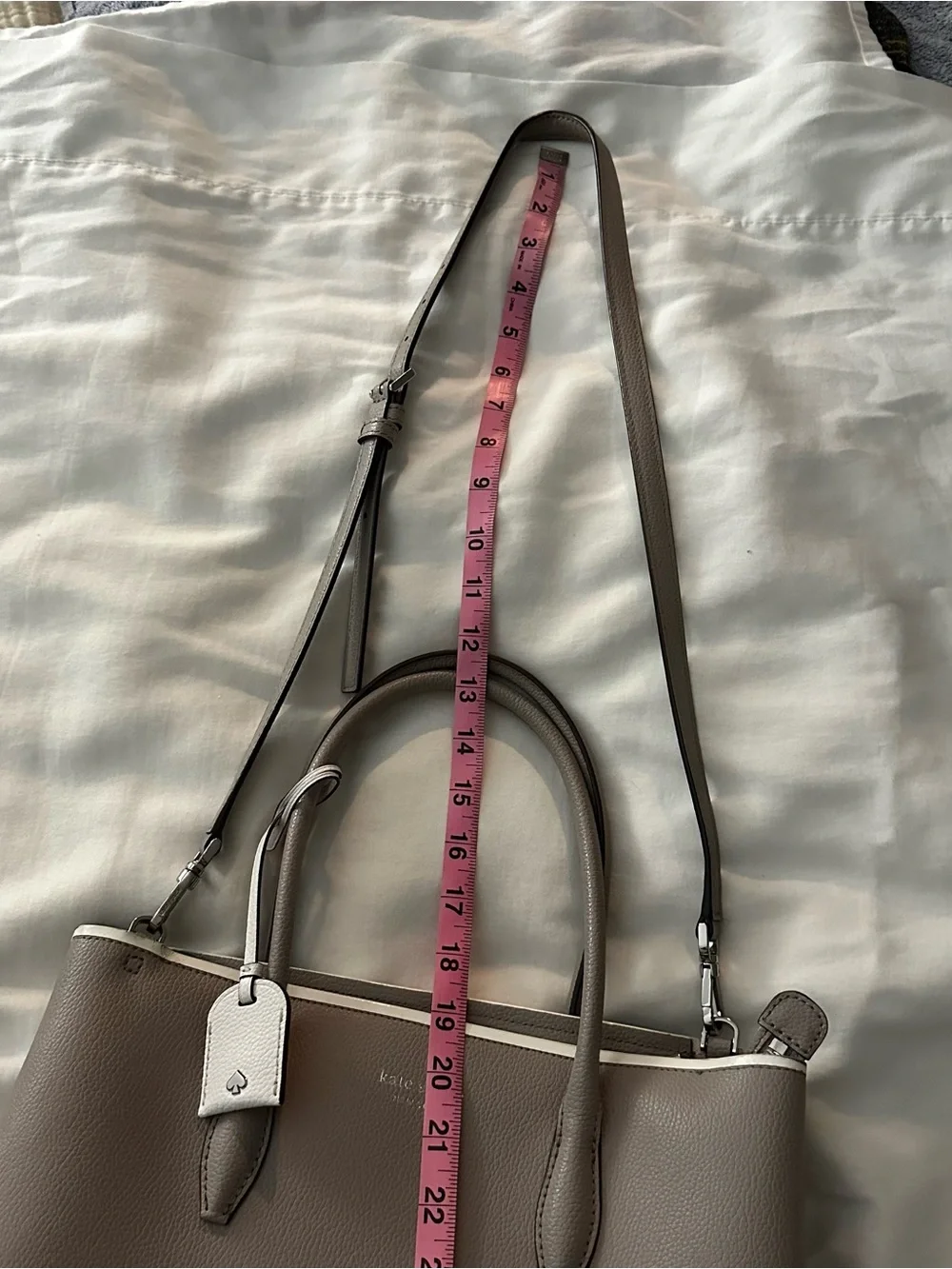 Brown/Gray Kate Spade Bag